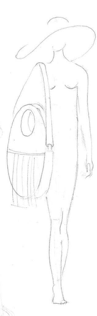 bolso redondo de paseo